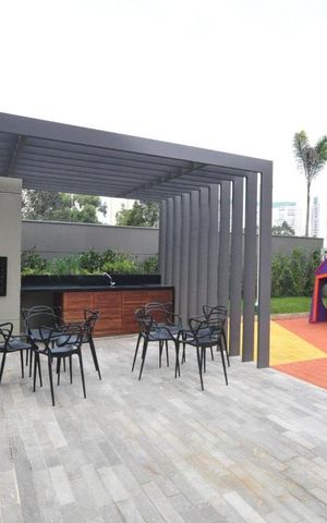 Apartamento para alugar com 40m², 1 quarto e 1 vagaChurrasqueira