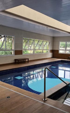 Apartamento à venda com 29m², 1 quarto e sem vaga Apartamento à venda com 29m², 1 quarto e sem vagaÁrea comum - Piscina