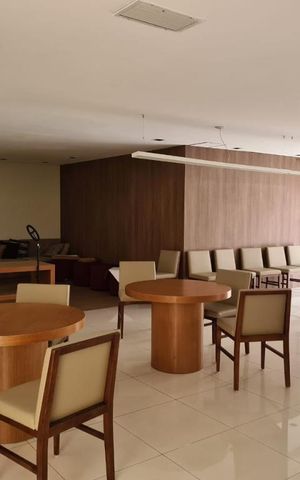 Apartamento à venda com 29m², 1 quarto e sem vaga Apartamento à venda com 29m², 1 quarto e sem vagaÁrea comum - Salão de festas