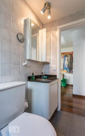 Apartamento à venda com 40m², 1 quarto e 1 vaga Apartamento à venda com 40m², 1 quarto e 1 vagaBanheiro