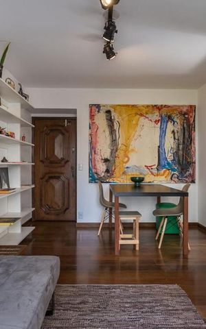 Apartamento à venda com 40m², 1 quarto e 1 vaga Apartamento à venda com 40m², 1 quarto e 1 vagaSala