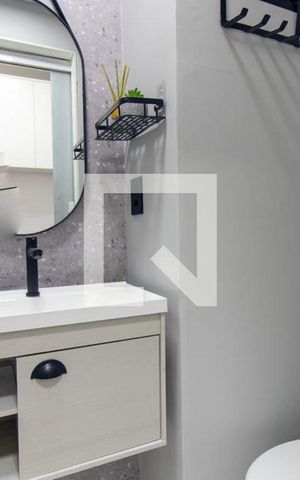 Studio para alugar com 20m², 1 quarto e sem vaga Studio para alugar com 20m², 1 quarto e sem vagaBanheiro Social