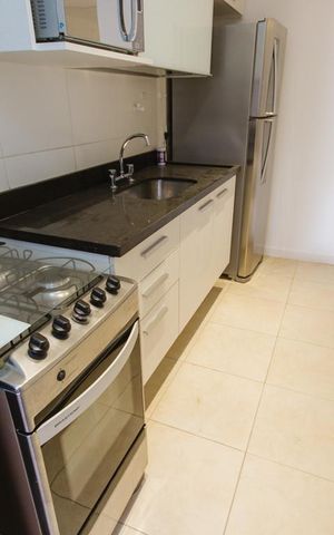Apartamento para alugar com 60m², 2 quartos e 1 vagaCozinha e Área de Serviço