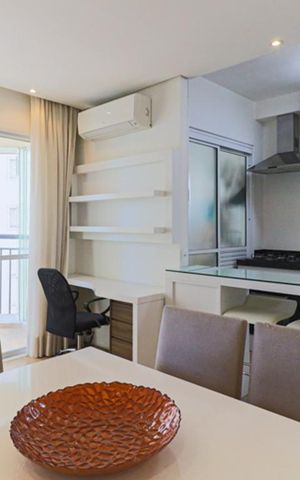 Apartamento à venda com 45m², 1 quarto e 1 vagaSala