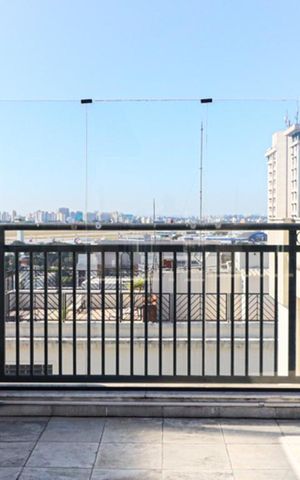 Apartamento à venda com 45m², 1 quarto e 1 vagaChurrasqueira