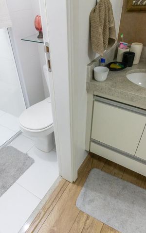 Apartamento à venda com 44m², 1 quarto e 1 vagaBanheiro