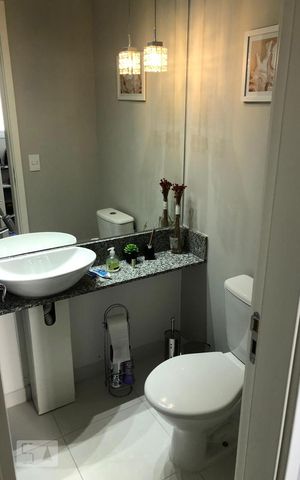 Apartamento à venda com 62m², 2 quartos e 1 vaga Apartamento à venda com 62m², 2 quartos e 1 vagaBanheiro Social