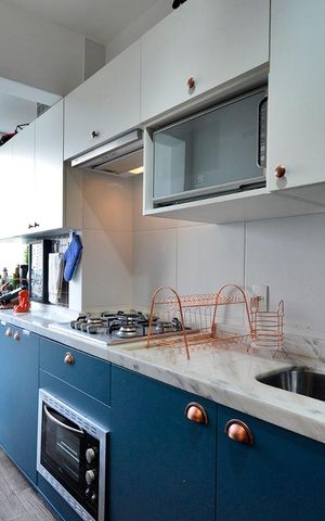 Apartamento à venda com 43m², 2 quartos e 1 vagaCozinha