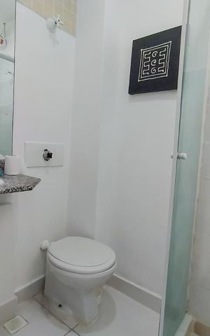 Apartamento para alugar com 35m², 1 quarto e sem vaga Apartamento para alugar com 35m², 1 quarto e sem vagaBanheiro