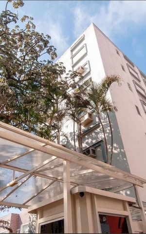 Studio para alugar com 22m², 1 quarto e sem vaga Studio para alugar com 22m², 1 quarto e sem vagaFachada