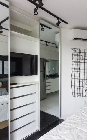 Studio à venda com 20m², 1 quarto e sem vagaQuarto