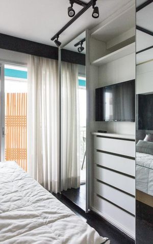 Studio à venda com 20m², 1 quarto e sem vagaQuarto