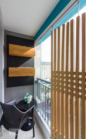 Studio à venda com 20m², 1 quarto e sem vagaVaranda