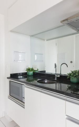 Studio à venda com 20m², 1 quarto e sem vagaCozinha