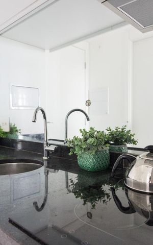 Studio à venda com 20m², 1 quarto e sem vagaCozinha