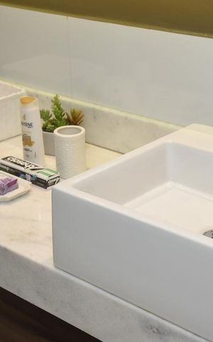 Apartamento para alugar com 77m², 2 quartos e 1 vagaBanheiro Quarto Suite 1