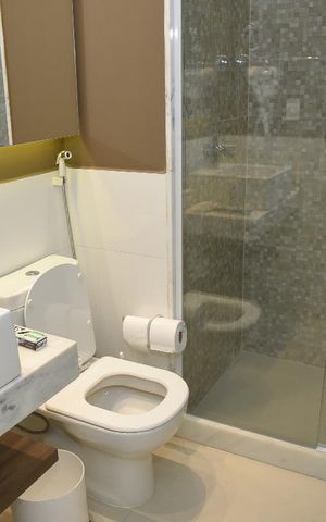 Apartamento para alugar com 77m², 2 quartos e 1 vagaBanheiro do Quarto Suite 2