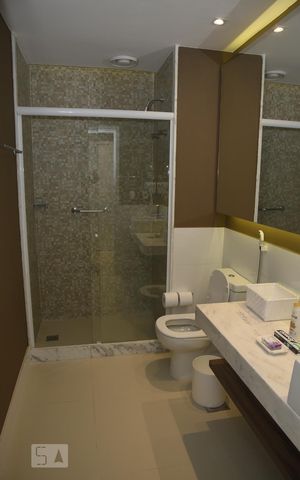 Apartamento para alugar com 77m², 2 quartos e 1 vagaBanheiro Quarto Suite 1