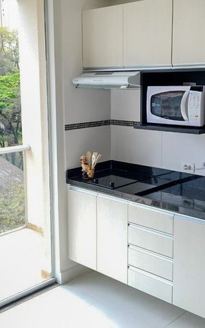 Studio à venda com 36m², 1 quarto e 1 vaga Studio à venda com 36m², 1 quarto e 1 vagaCozinha