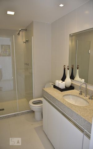 Apartamento para alugar com 321m², 5 quartos e 2 vagasBanheiro da Cobertura