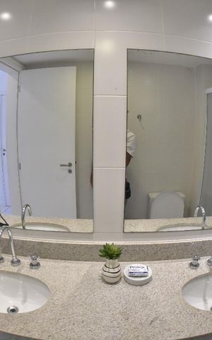 Apartamento para alugar com 321m², 5 quartos e 2 vagasBanheiro do Quarto 3