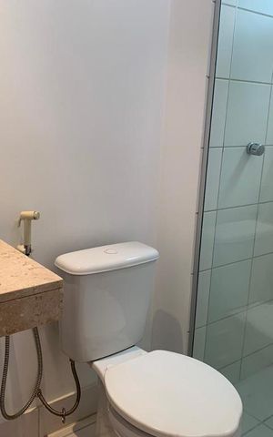 Apartamento para alugar com 115m², 3 quartos e 2 vagas Apartamento para alugar com 115m², 3 quartos e 2 vagasBanheiro da Suite 1