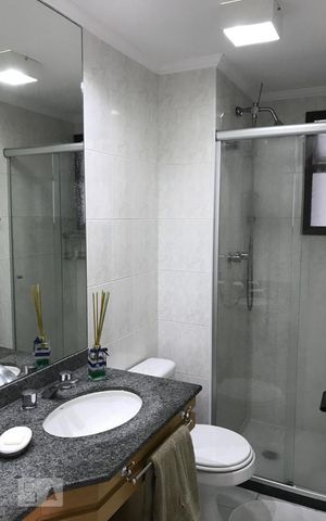 Apartamento à venda com 75m², 3 quartos e 2 vagas Apartamento à venda com 75m², 3 quartos e 2 vagasBanheiro 2