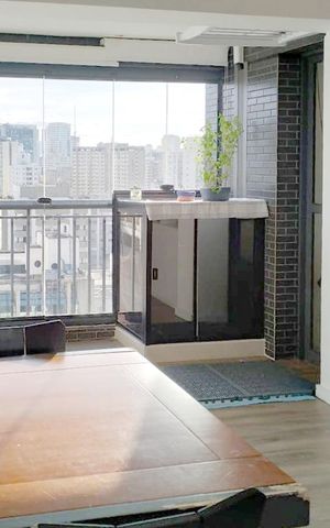 Studio para alugar com 31m², 1 quarto e 1 vaga Studio para alugar com 31m², 1 quarto e 1 vagaSala