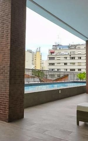 Apartamento para alugar com 42m², 1 quarto e 1 vagaÁrea Comum - Piscina