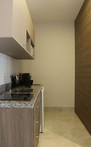 Studio à venda com 26m², 1 quarto e sem vagaCozinha