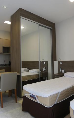 Studio à venda com 26m², 1 quarto e sem vagaStudio