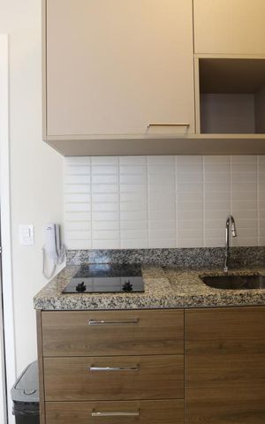 Studio à venda com 26m², 1 quarto e sem vagaCozinha