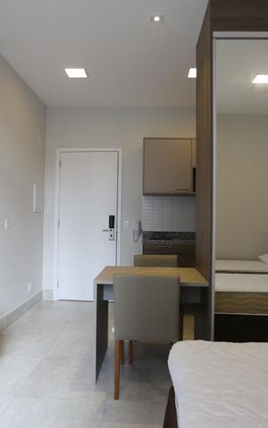Studio à venda com 26m², 1 quarto e sem vagaStudio