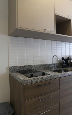 Studio à venda com 23m², 1 quarto e sem vagaCozinha