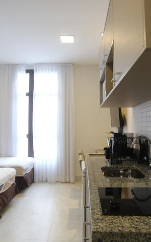 Studio à venda com 23m², 1 quarto e sem vagaStudio