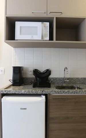 Studio à venda com 23m², 1 quarto e sem vagaCozinha