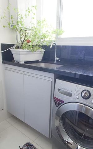Apartamento para alugar com 66m², 1 quarto e 1 vaga Apartamento para alugar com 66m², 1 quarto e 1 vagaÁrea de Serviço