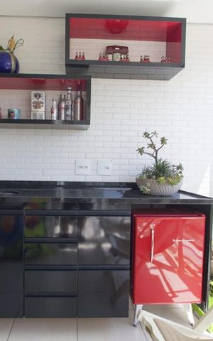 Apartamento para alugar com 66m², 1 quarto e 1 vaga Apartamento para alugar com 66m², 1 quarto e 1 vagaSacada
