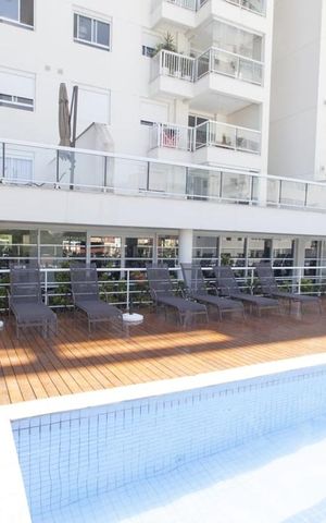 Apartamento para alugar com 66m², 1 quarto e 1 vaga Apartamento para alugar com 66m², 1 quarto e 1 vagaÁrea comum - Piscina