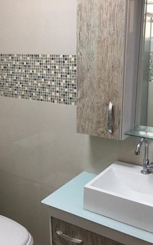 Casa para alugar com 60m², 1 quarto e sem vaga Casa para alugar com 60m², 1 quarto e sem vagaBanheiro