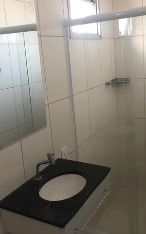 Studio para alugar com 43m², 1 quarto e 1 vaga Studio para alugar com 43m², 1 quarto e 1 vagaBanheiro