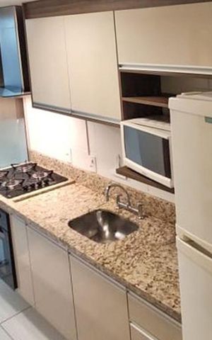 Apartamento à venda com 60m², 2 quartos e 1 vagaCozinha