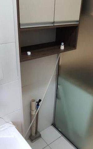Apartamento à venda com 60m², 2 quartos e 1 vagaArea  de Serviço