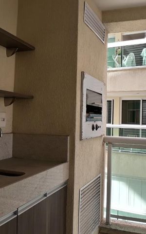 Apartamento à venda com 55m², 1 quarto e 1 vaga Apartamento à venda com 55m², 1 quarto e 1 vagaVaranda Gourmet