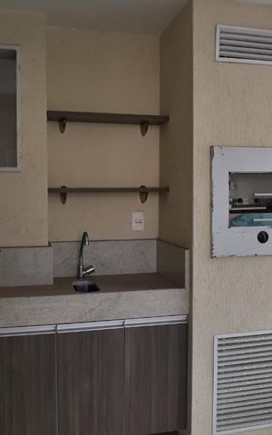 Apartamento à venda com 55m², 1 quarto e 1 vaga Apartamento à venda com 55m², 1 quarto e 1 vagaVaranda Gourmet
