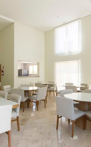 Apartamento para alugar com 44m², 1 quarto e 1 vagaSalão de Festa