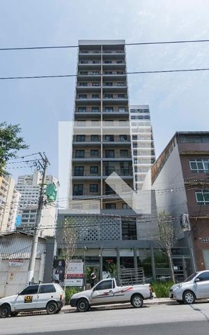 Studio à venda com 26m², 1 quarto e sem vagaFachada