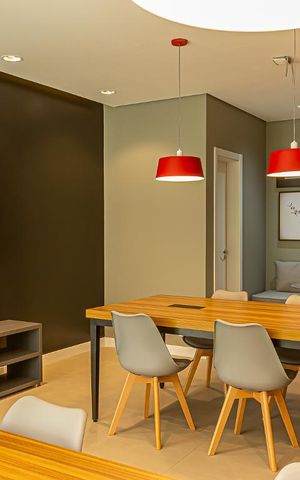 Studio para alugar com 28m², 1 quarto e sem vagaÁrea Comum - Sala de Trabalho
