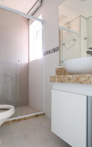 Studio para alugar com 35m², 1 quarto e sem vaga Studio para alugar com 35m², 1 quarto e sem vagaBanheiro