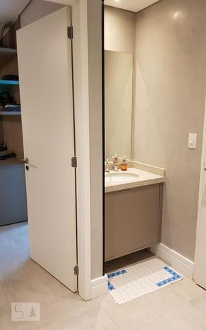 Apartamento para alugar com 74m², 1 quarto e 1 vaga Apartamento para alugar com 74m², 1 quarto e 1 vagaBanheiro 2